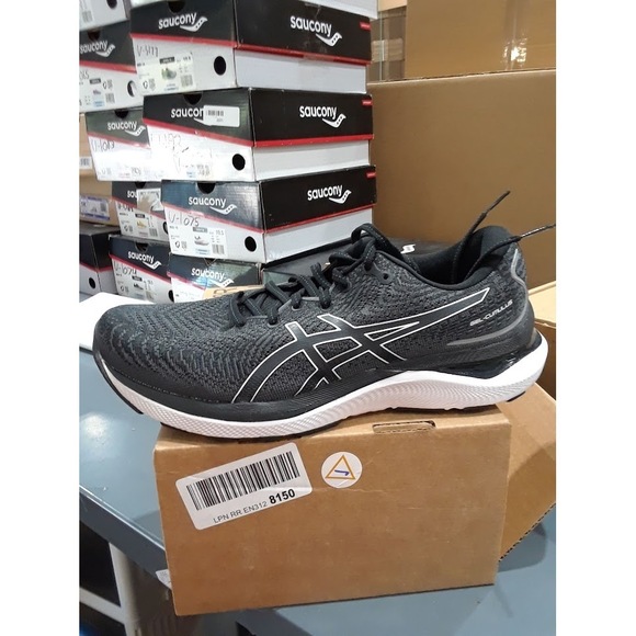 ASICS Men's Gel-Cumulus 24 Running Shoes Carrier Grey/White 9